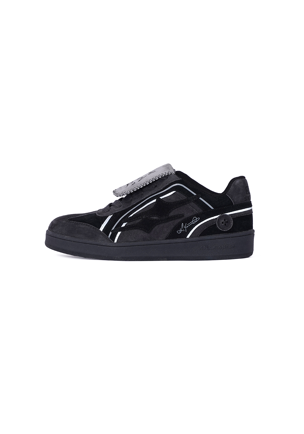 KILLWINNER丨Retro Training Sneaker-Black - PSYLOS 1, KILLWINNER丨Retro Training Sneaker-Black, Retro Trainers, KILLWINNER•JAPAN, PSYLOS 1