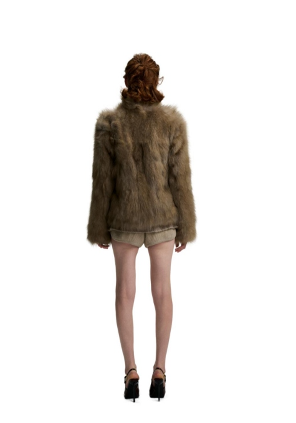 Tricolor Fox Fur Couture Collection