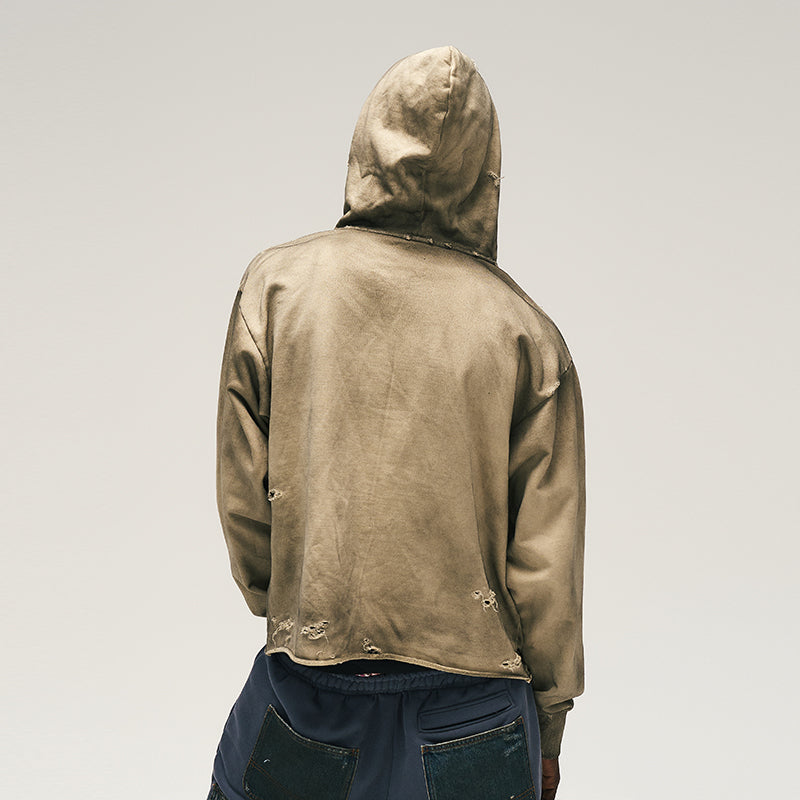 GLACIERBOY丨RAP STAR SERIES Mud-Dyed Heart Pearl Hoodie - PSYLOS 1, GLACIERBOY丨RAP STAR SERIES Mud-Dyed Heart Pearl Hoodie, Hoodie, GLACIERBOY•JAPAN, PSYLOS 1