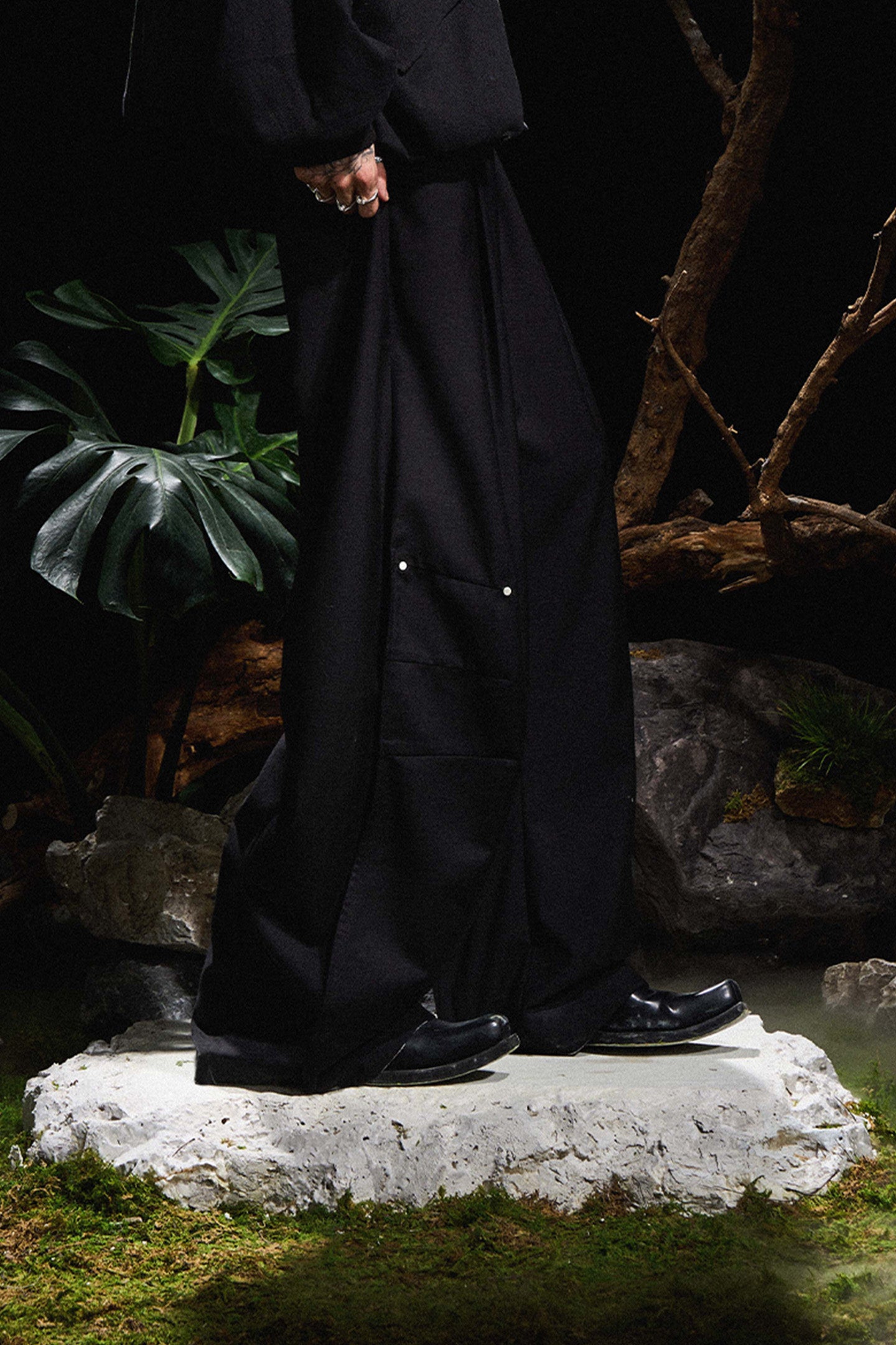RELABEL丨Pleated Deconstructed Trousers - PSYLOS 1, RELABEL丨Pleated Deconstructed Trousers, Pants, RELABEL, PSYLOS 1