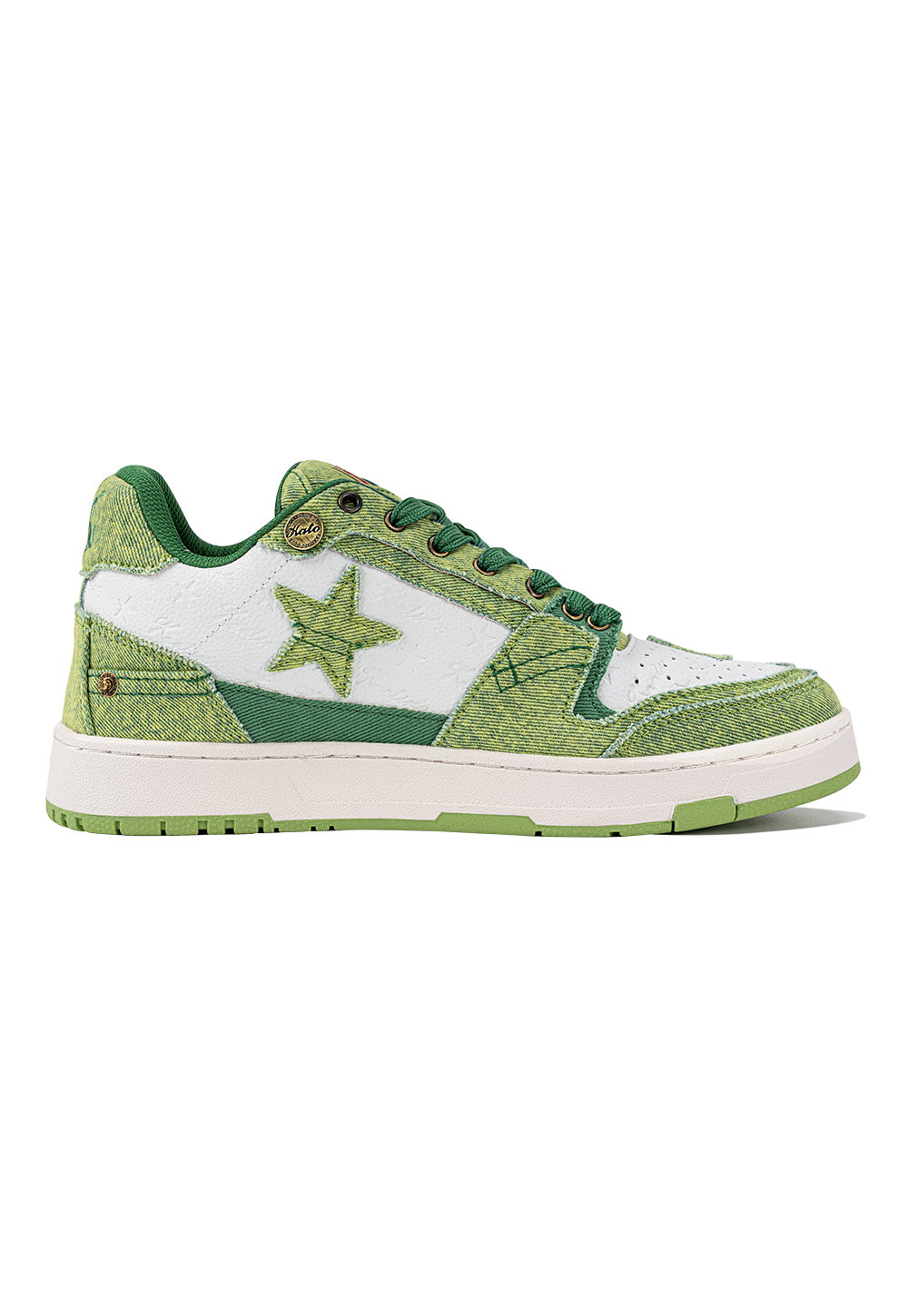 Retro Star Sneakers - Avocado - PSYLOS 1, Retro Star Sneakers - Avocado, Shoes, KAALIXTO, PSYLOS 1