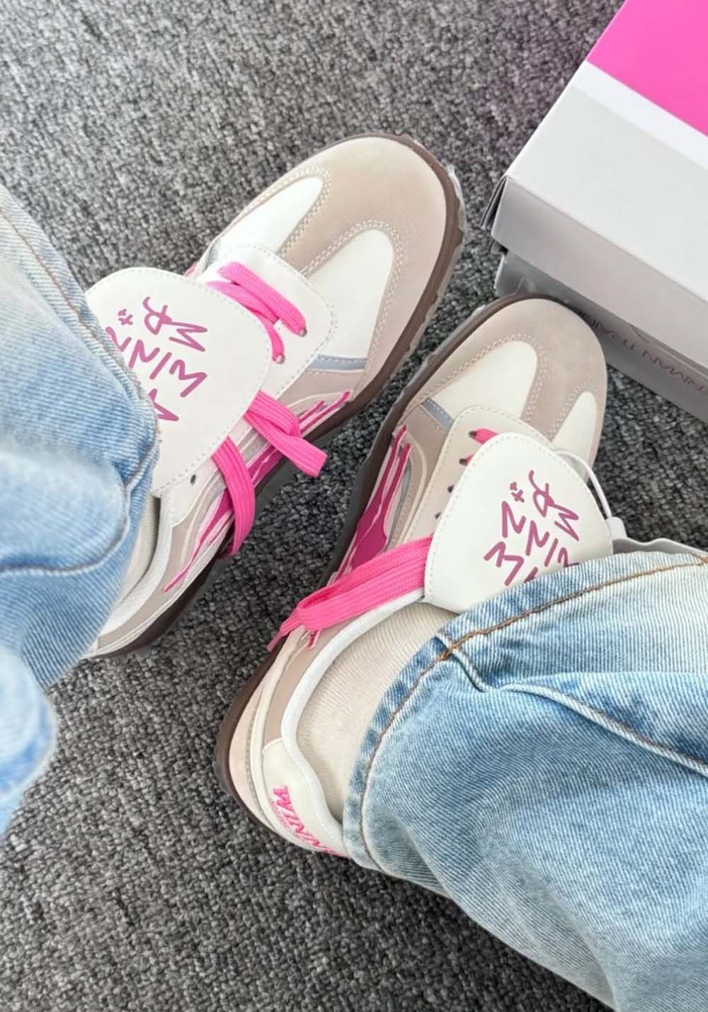 KILLWINNER丨Retro Training Sneaker-Pink - PSYLOS 1, KILLWINNER丨Retro Training Sneaker-Pink, Retro Trainers, KILLWINNER•JAPAN, PSYLOS 1