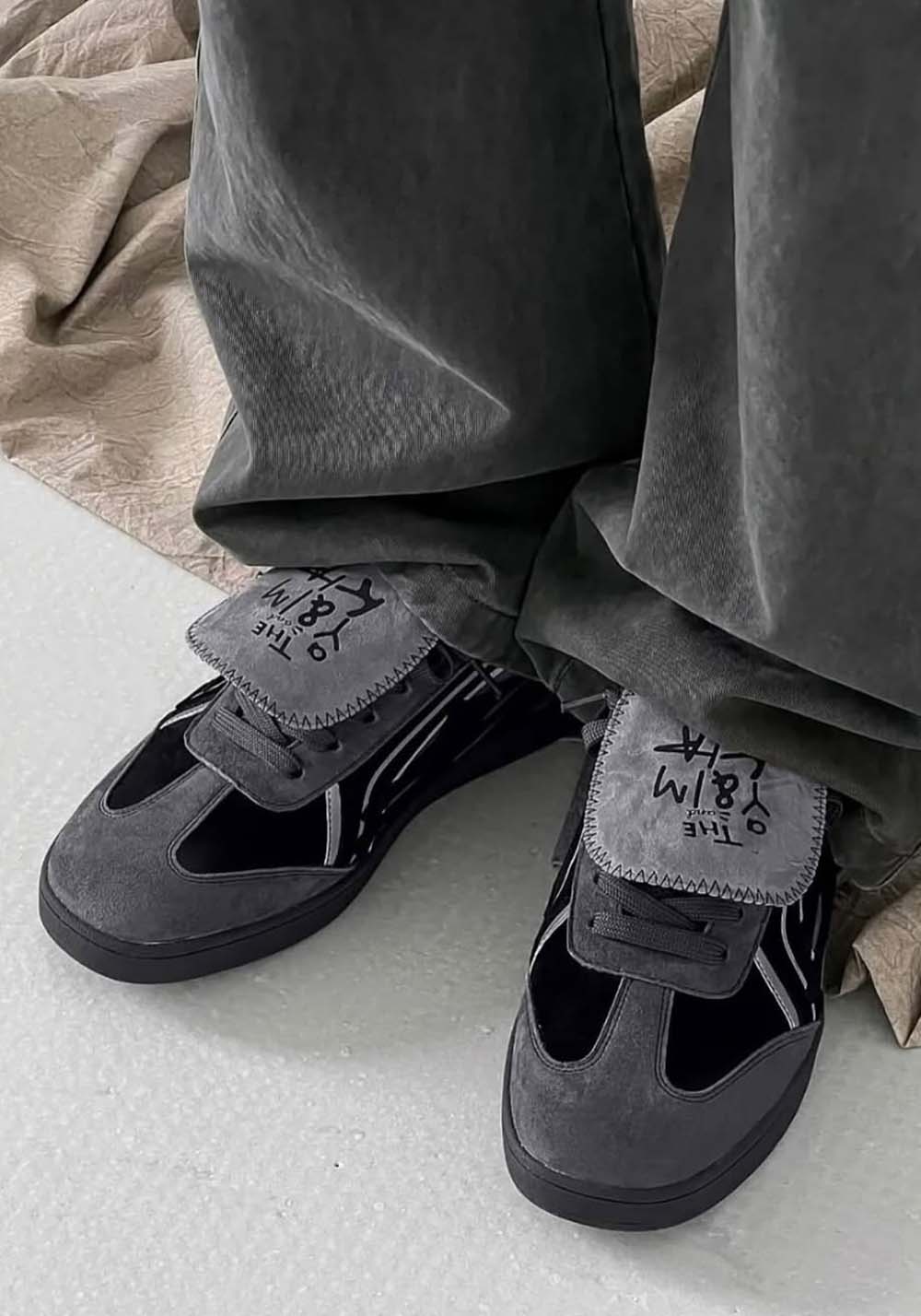 KILLWINNER丨Retro Training Sneaker-Black - PSYLOS 1, KILLWINNER丨Retro Training Sneaker-Black, Retro Trainers, KILLWINNER•JAPAN, PSYLOS 1