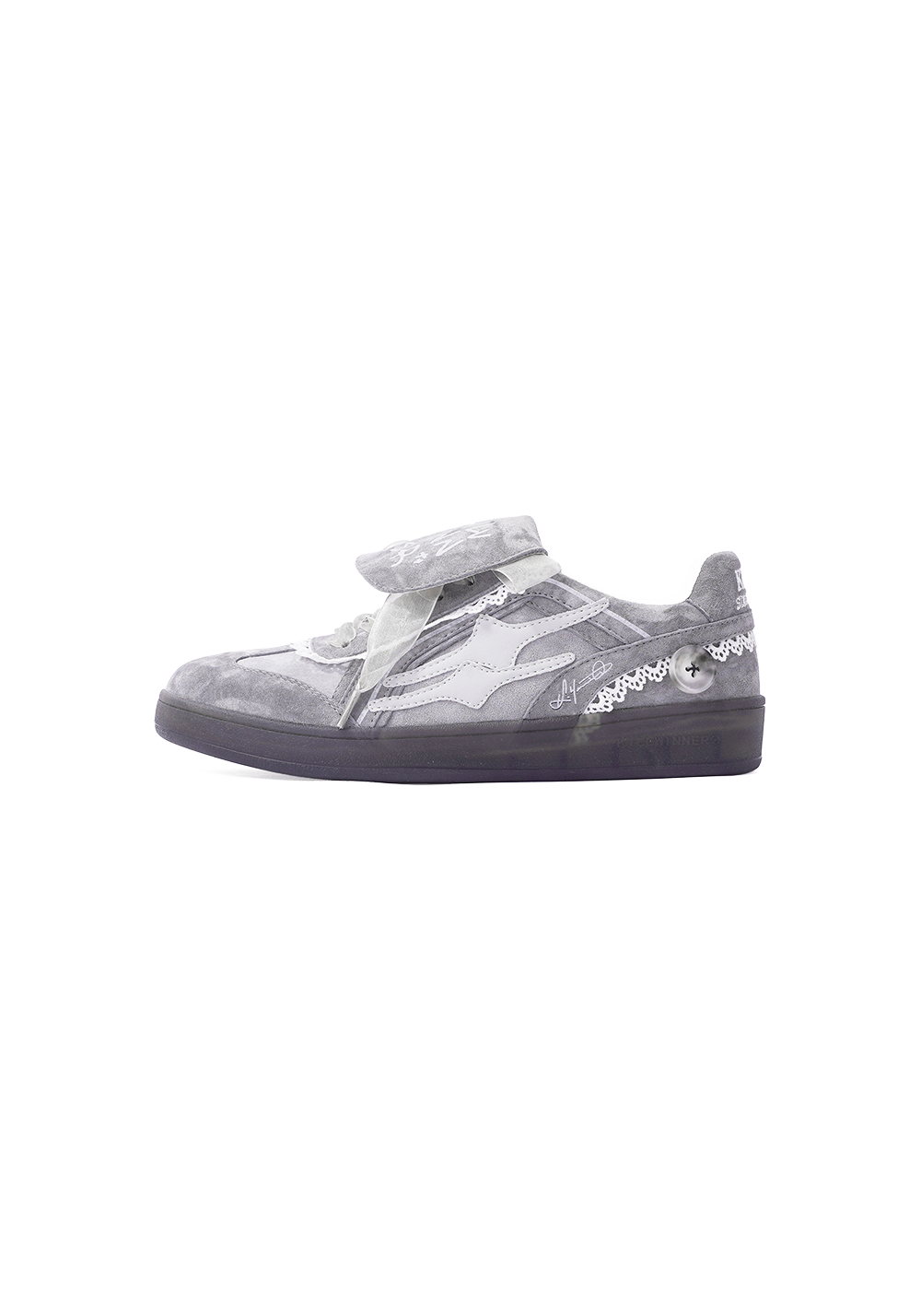 KILLWINNER丨Retro Training Sneaker-Lace Grey - PSYLOS 1, KILLWINNER丨Retro Training Sneaker-Lace Grey, Retro Trainers, KILLWINNER•JAPAN, PSYLOS 1