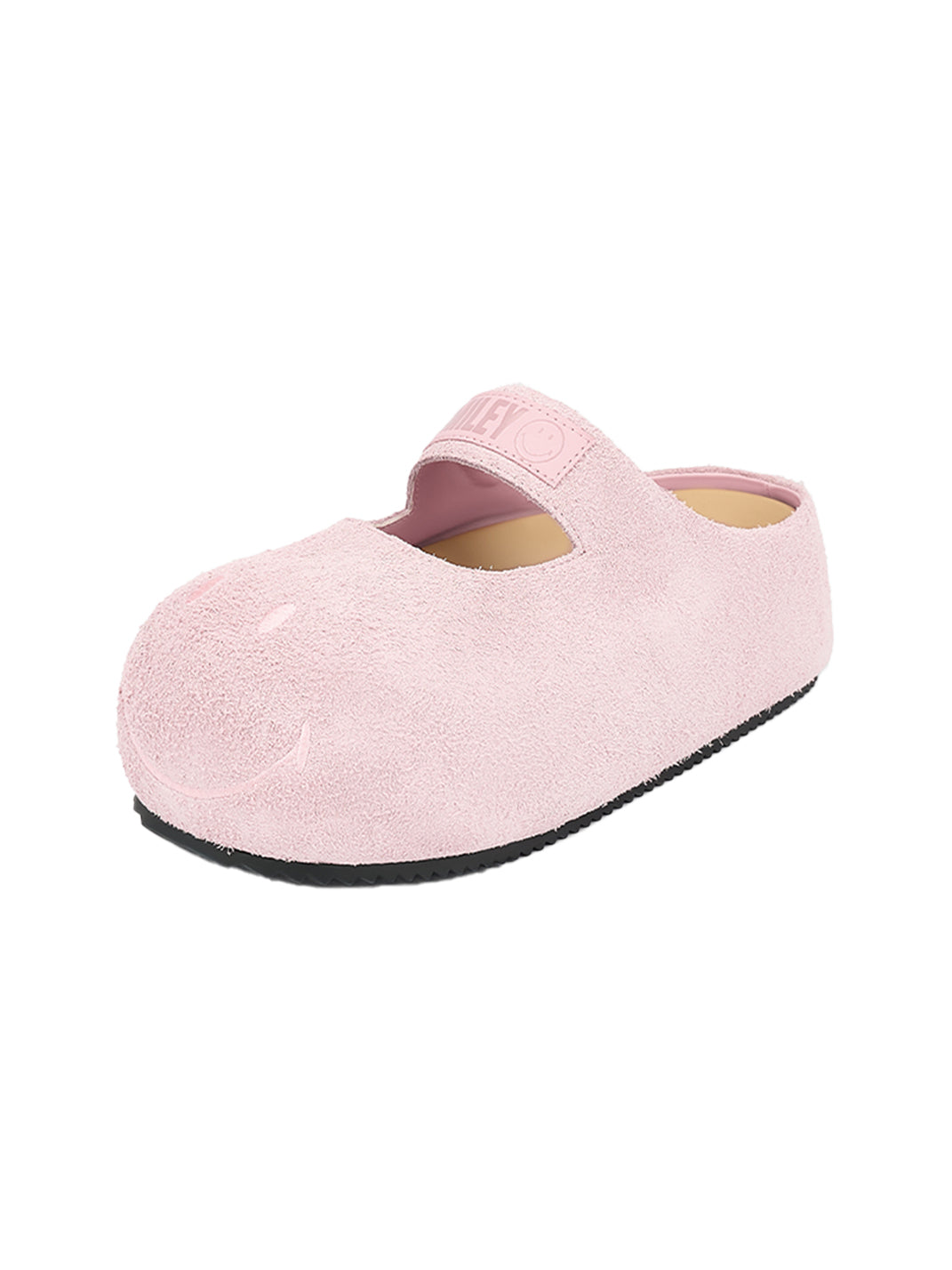 SMILEY | Pink Slip-On Mary Jane Mules - PSYLOS 1, SMILEY | Pink Slip-On Mary Jane Mules, Slippers, SMILEY•JAPAN, PSYLOS 1