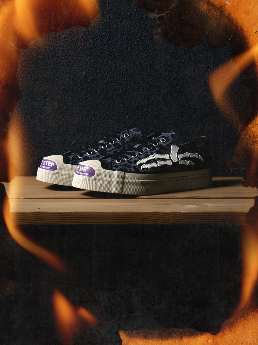 T/C MADE│S45 Smiley Low-Tops - Leopard/Bone Canvas Shoes with Thick Sole - PSYLOS 1, T/C MADE│S45 Smiley Low-Tops - Leopard/Bone Canvas Shoes with Thick Sole, Canvas Sneakers, T/C MADE, PSYLOS 1