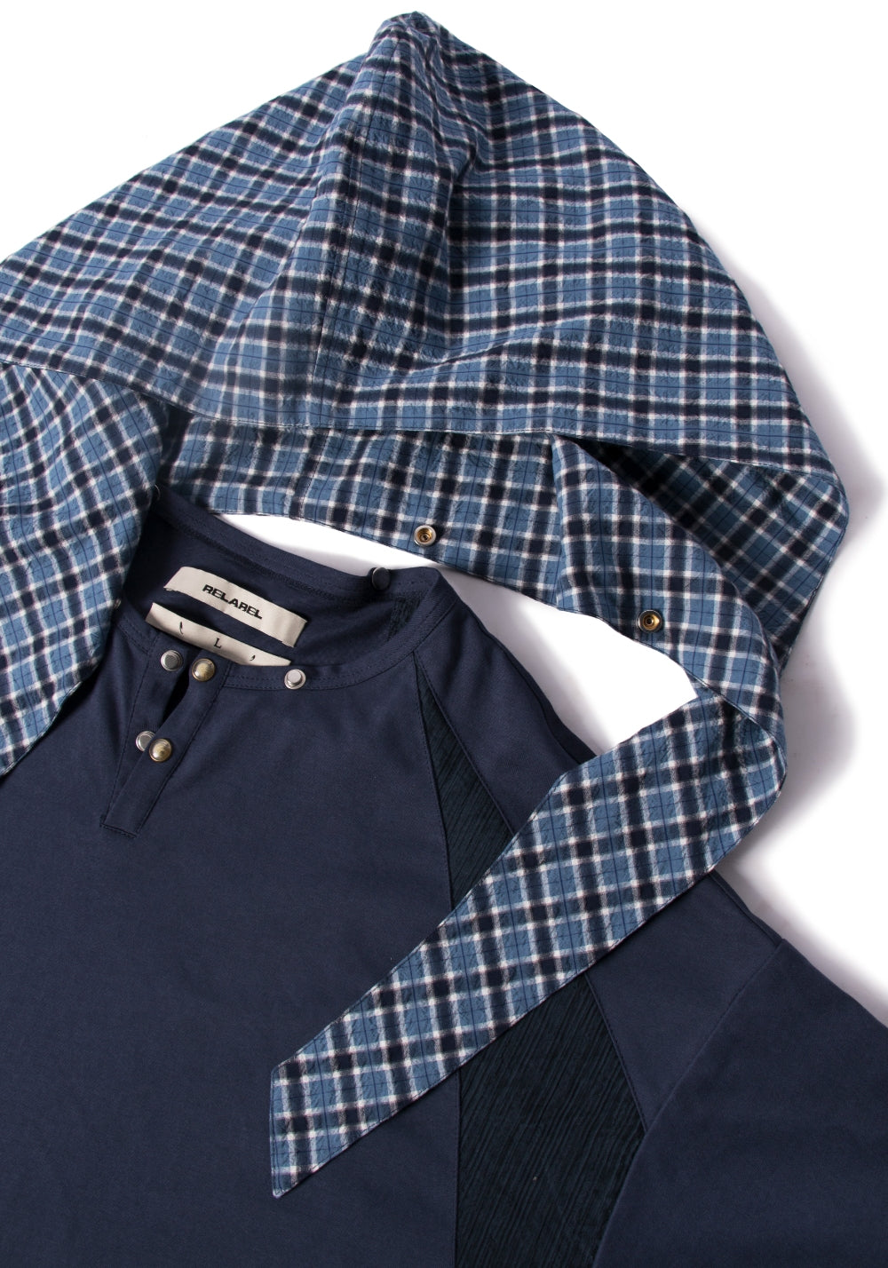 RELABEL丨Textured Detachable Hood Shirt - PSYLOS 1, RELABEL丨Textured Detachable Hood Shirt, Shirt, RELABEL, PSYLOS 1