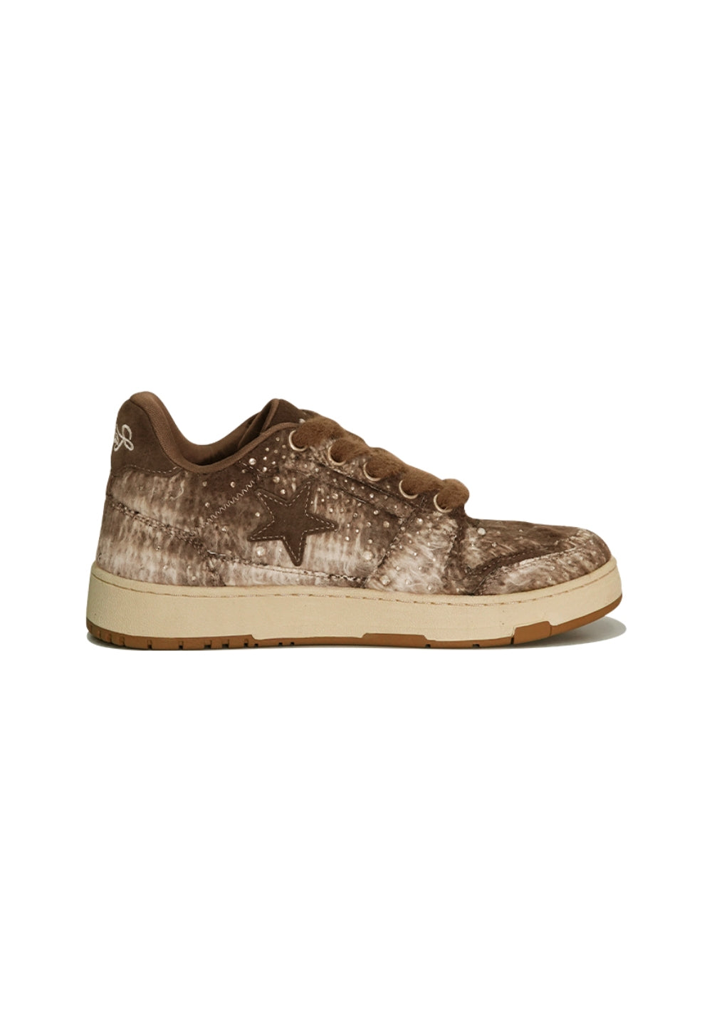 KAALIXTO丨Gradient Brown Fuzzy Star Sneaker - PSYLOS 1, KAALIXTO丨Gradient Brown Fuzzy Star Sneaker, Skate Shoes, KAALIXTO•JAPAN, PSYLOS 1