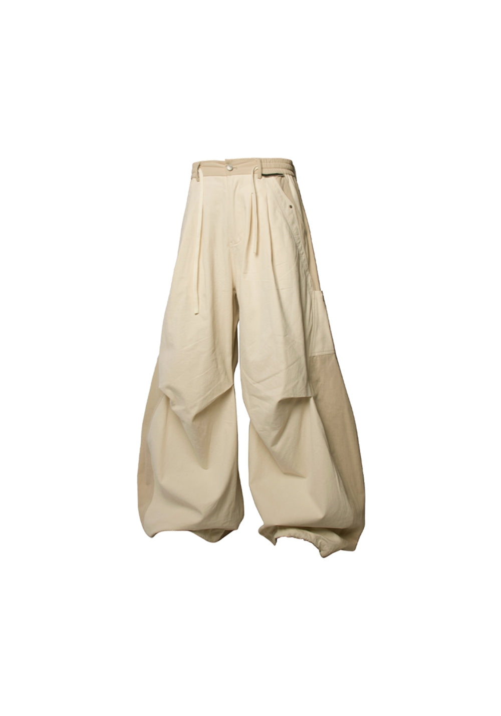 RELABEL丨Colorblock Pleated Utility Pants - PSYLOS 1, RELABEL丨Colorblock Pleated Utility Pants, Pants, RELABEL, PSYLOS 1