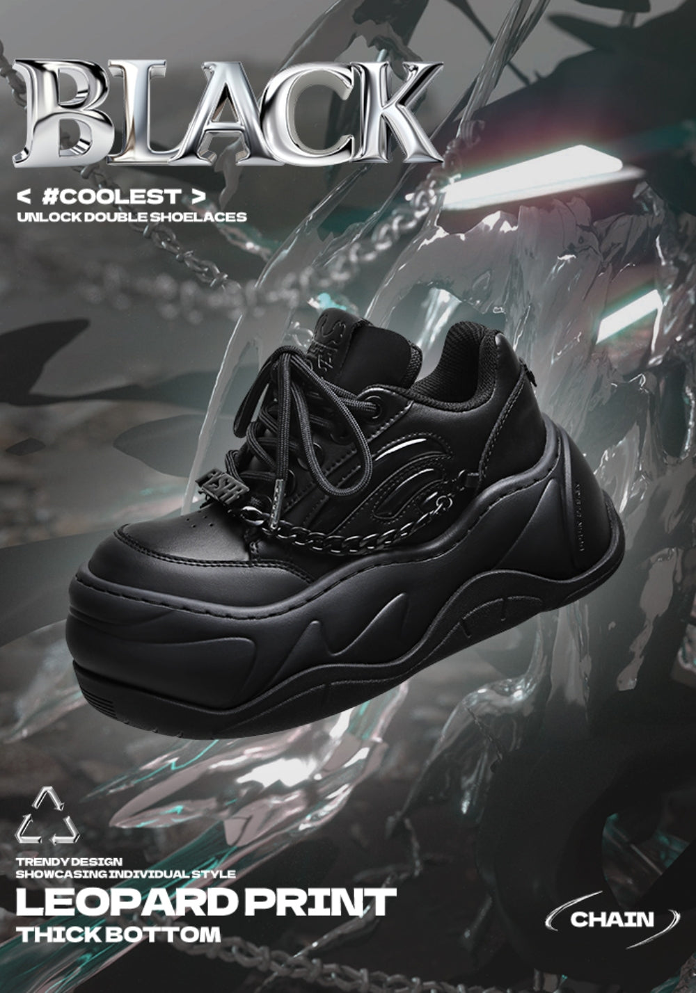 FYSPR丨WiFi Chunky Leg-Wrap Sneakers - PSYLOS 1, FYSPR丨WiFi Chunky Leg-Wrap Sneakers, Chunky Sneakers, FYSPR•JAPAN, PSYLOS 1