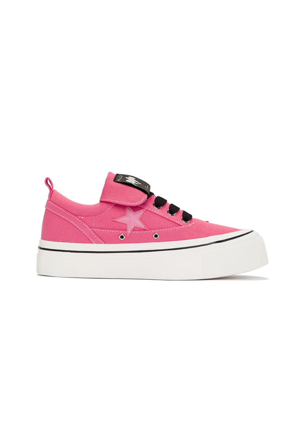 KAALIXTO丨Cheese Raspberry Pink Canvas Star Shoes - PSYLOS 1, KAALIXTO丨Cheese Raspberry Pink Canvas Star Shoes, Canvas Sneakers, KAALIXTO•JAPAN, PSYLOS 1