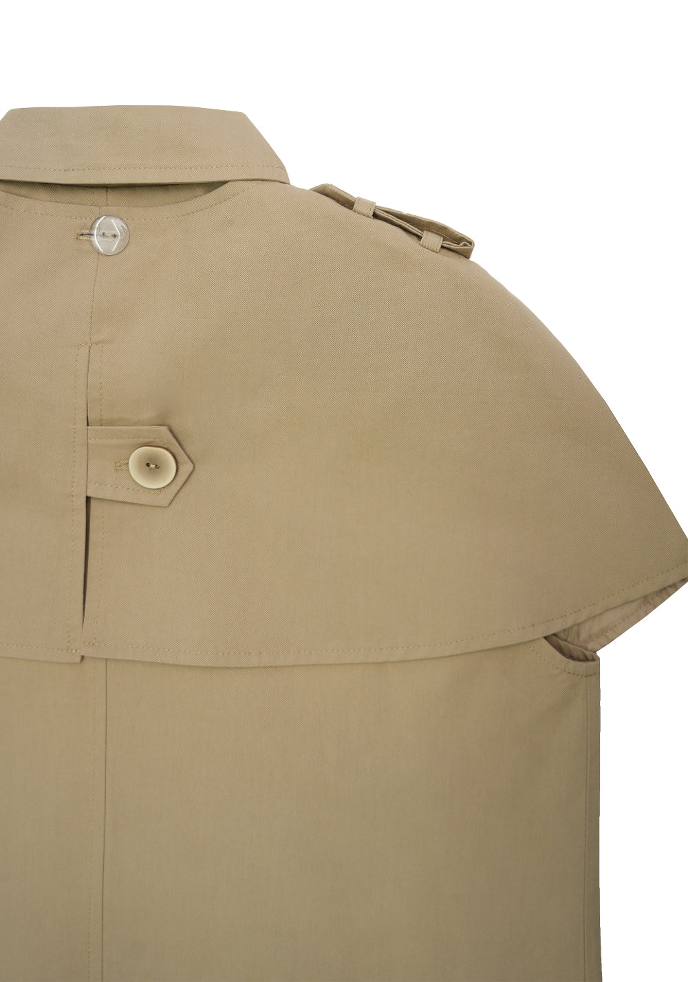 NyDkyel丨Detachable Cape Vest-Khaki - PSYLOS 1, NyDkyel丨Detachable Cape Vest-Khaki, T-Shirt, NyDkyel, PSYLOS 1