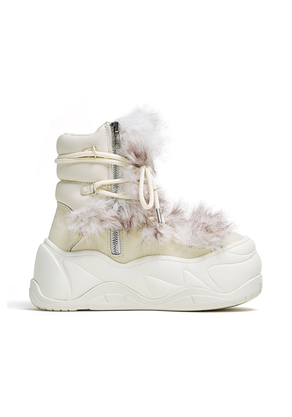 FYSPR丨6-Inch Fuzzy Platform Snow Boots - PSYLOS 1, FYSPR丨6-Inch Fuzzy Platform Snow Boots, Boots, FYSPR•JAPAN, PSYLOS 1