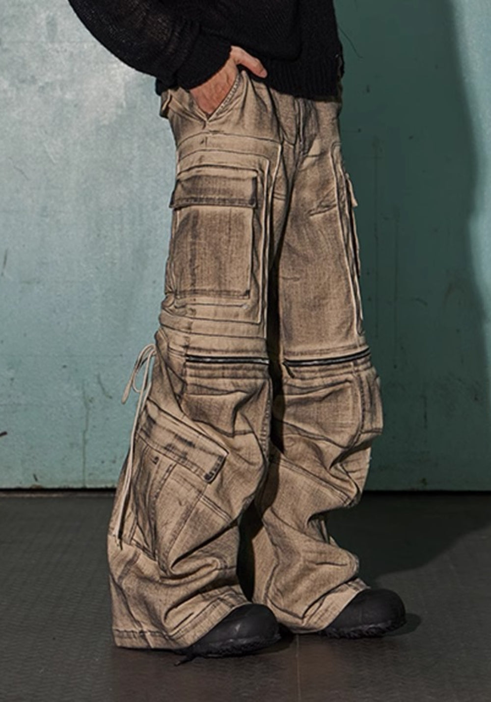 DND4DES丨Worn-In Drawstring Pants - PSYLOS 1, DND4DES丨Worn-In Drawstring Pants, Pants, DND4DES•JAPAN, PSYLOS 1