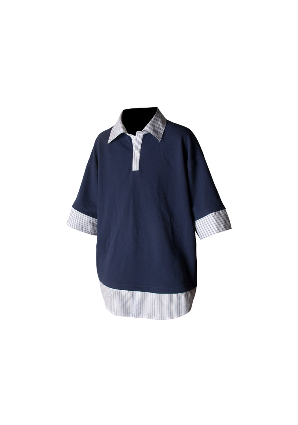RELABEL丨Layered Polo Shirt - PSYLOS 1, RELABEL丨Layered Polo Shirt, Shirt, RELABEL, PSYLOS 1