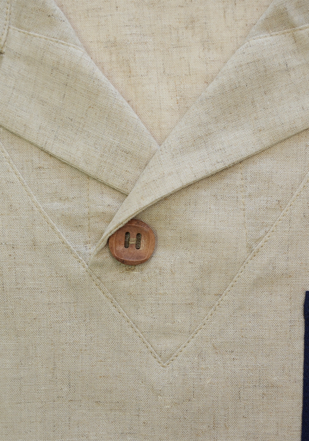 NyDkyel丨Cuban Collar Linen Tee - Contrast Pocket-Khaki - PSYLOS 1, NyDkyel丨Cuban Collar Linen Tee - Contrast Pocket-Khaki, T-Shirt, NyDkyel, PSYLOS 1