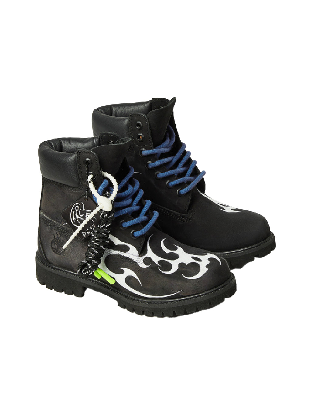 CIRCLECUSTOM | PARASYTE SERIES BLACK TIMBERLAND REMAKE - PSYLOS 1, CIRCLECUSTOM | PARASYTE SERIES BLACK TIMBERLAND REMAKE, Boots, CIRCLECUSTOM, PSYLOS 1