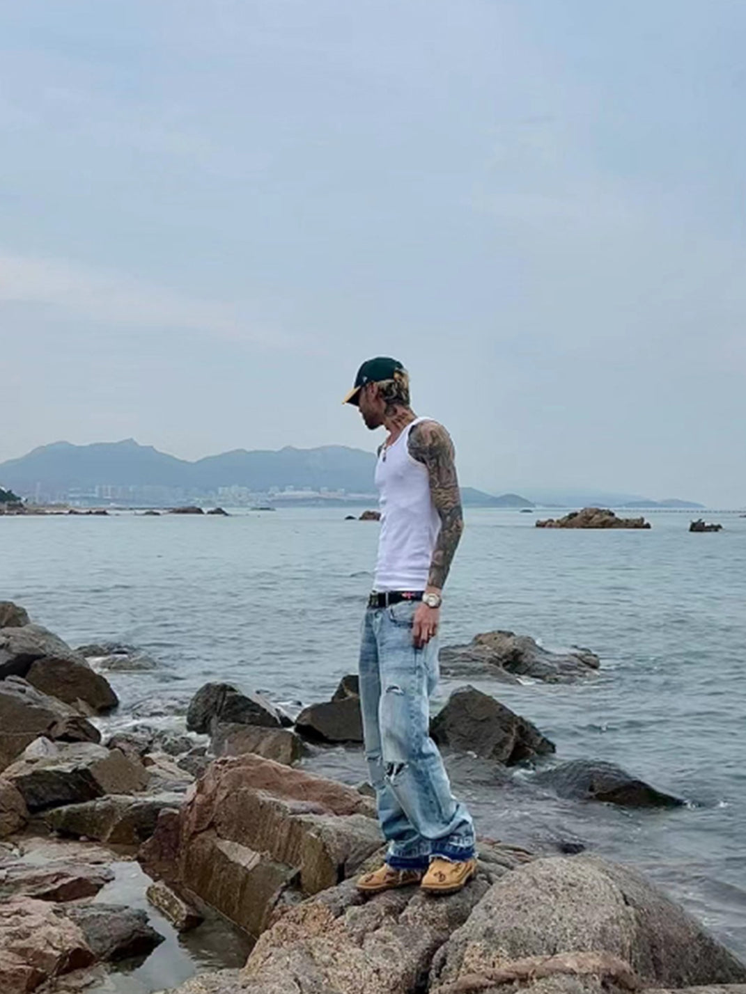 CIRCLECUSTOM丨 PARASYTE SERIES YELLOW TIMBERLAND REMAKE - PSYLOS 1, CIRCLECUSTOM丨 PARASYTE SERIES YELLOW TIMBERLAND REMAKE, Boots, CIRCLECUSTOM, PSYLOS 1