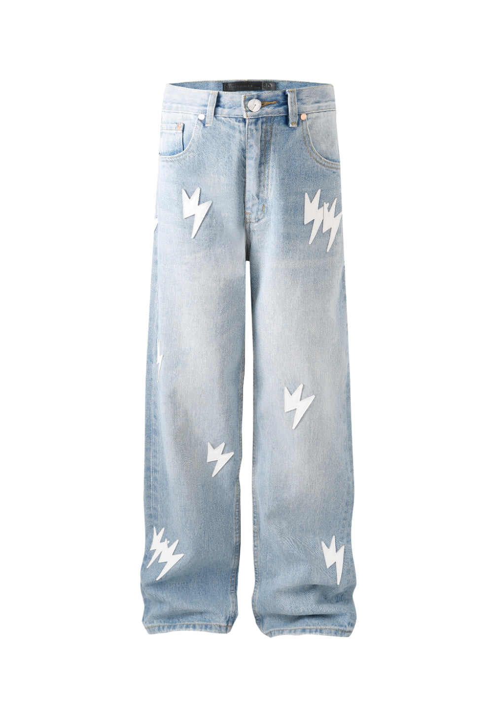 AMEXNOCAP丨White Lightning Washed Jeans - PSYLOS 1, AMEXNOCAP丨White Lightning Washed Jeans, Jeans, AMEXNOCAP, PSYLOS 1