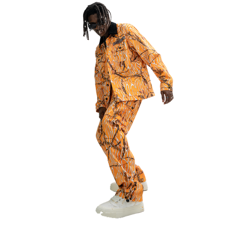 Fire Pattern Camouflage Combat Shirt - PSYLOS 1, Fire Pattern Camouflage Combat Shirt, Shirt, Burnin, PSYLOS 1