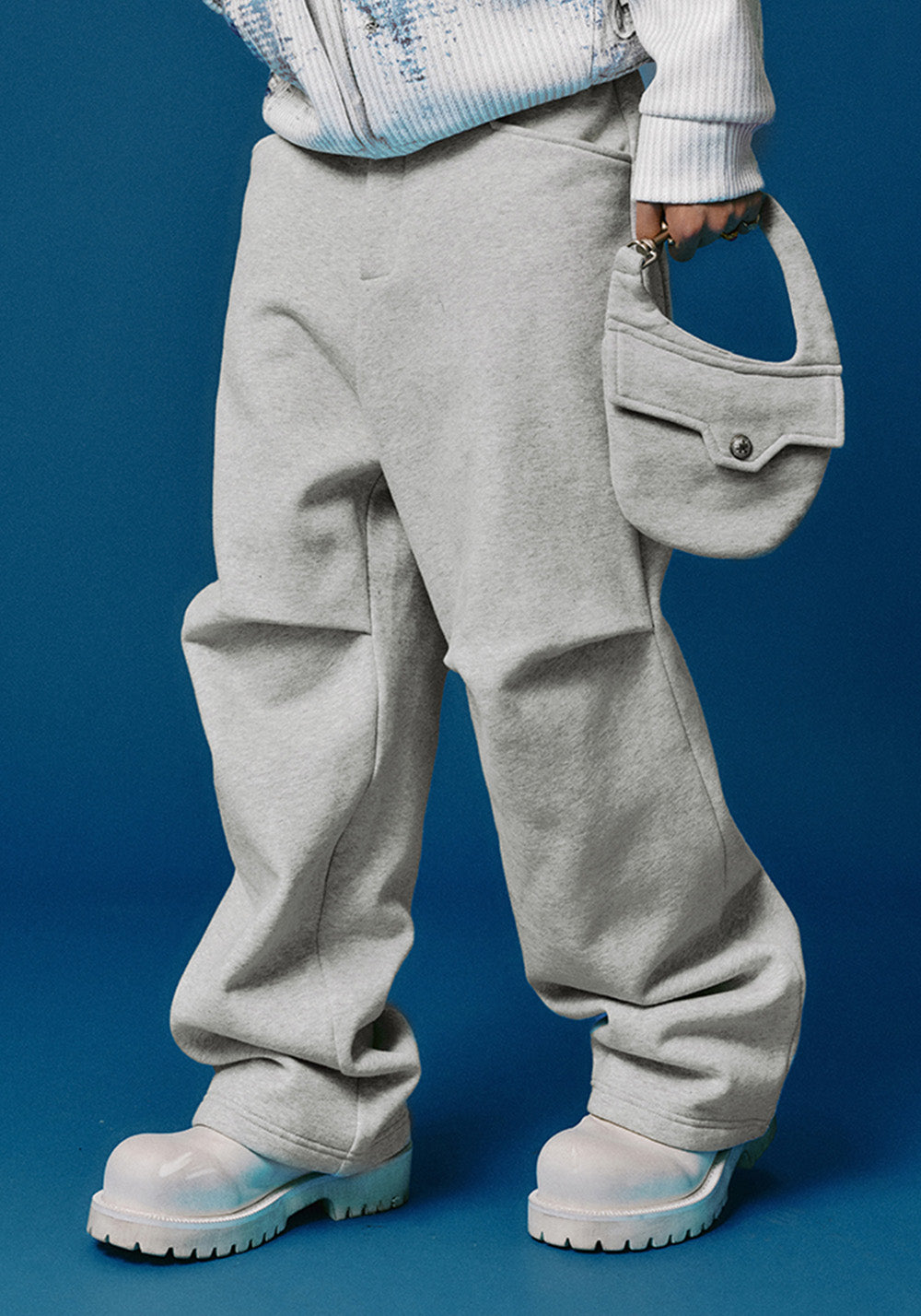 YADcrew丨Waistcoat Removable Folded Pleated Sweatpants - PSYLOS 1, YADcrew丨Waistcoat Removable Folded Pleated Sweatpants, Pants, YADcrew•JAPAN, PSYLOS 1