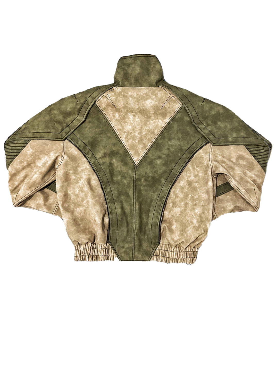 WoosterArchive | Two-Tone Wasteland Suede Jacket - PSYLOS 1, WoosterArchive | Two-Tone Wasteland Suede Jacket, Men's Wear, WoosterArchive, PSYLOS 1