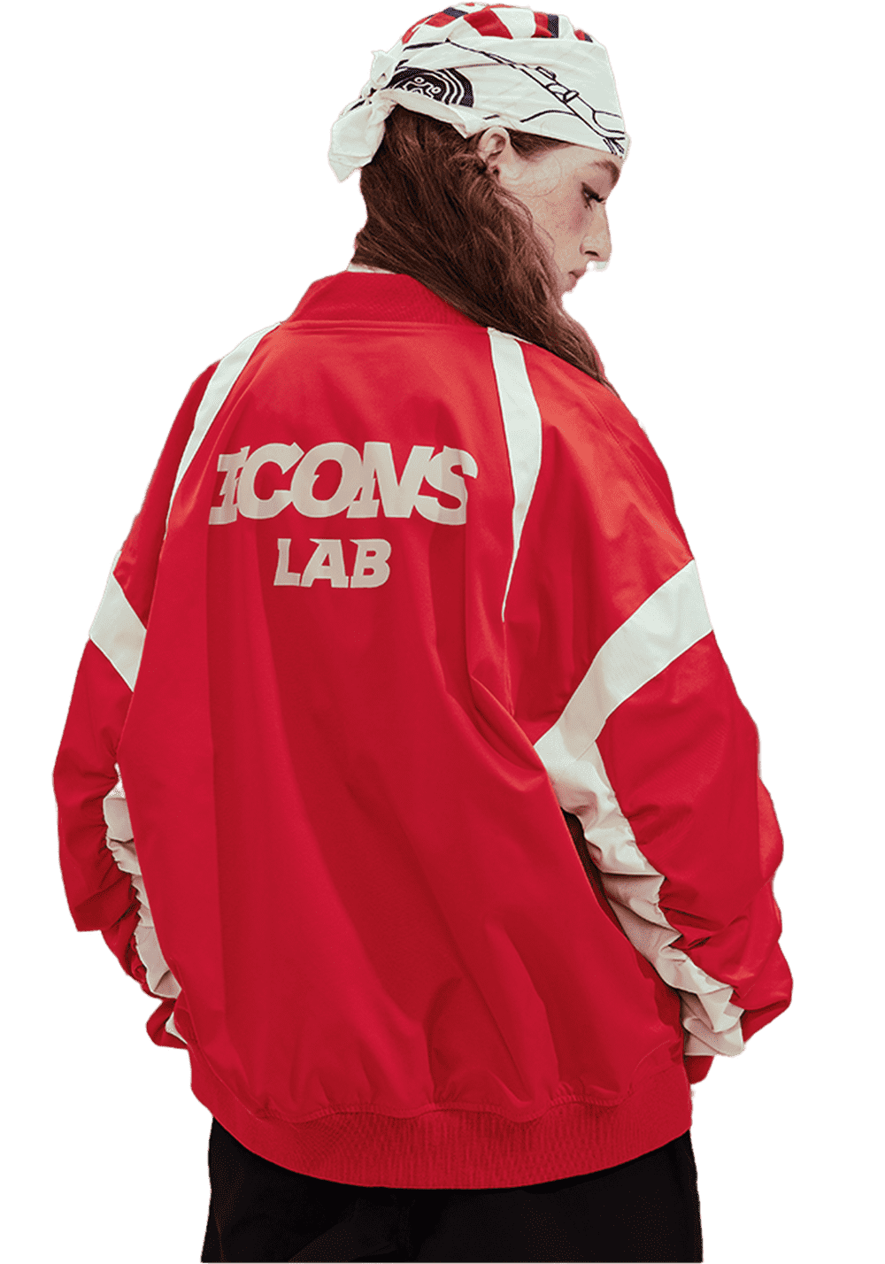 Patchwork Contrast Racing Jacket - PSYLOS 1, Patchwork Contrast Racing Jacket, Jacket, iconslab, PSYLOS 1