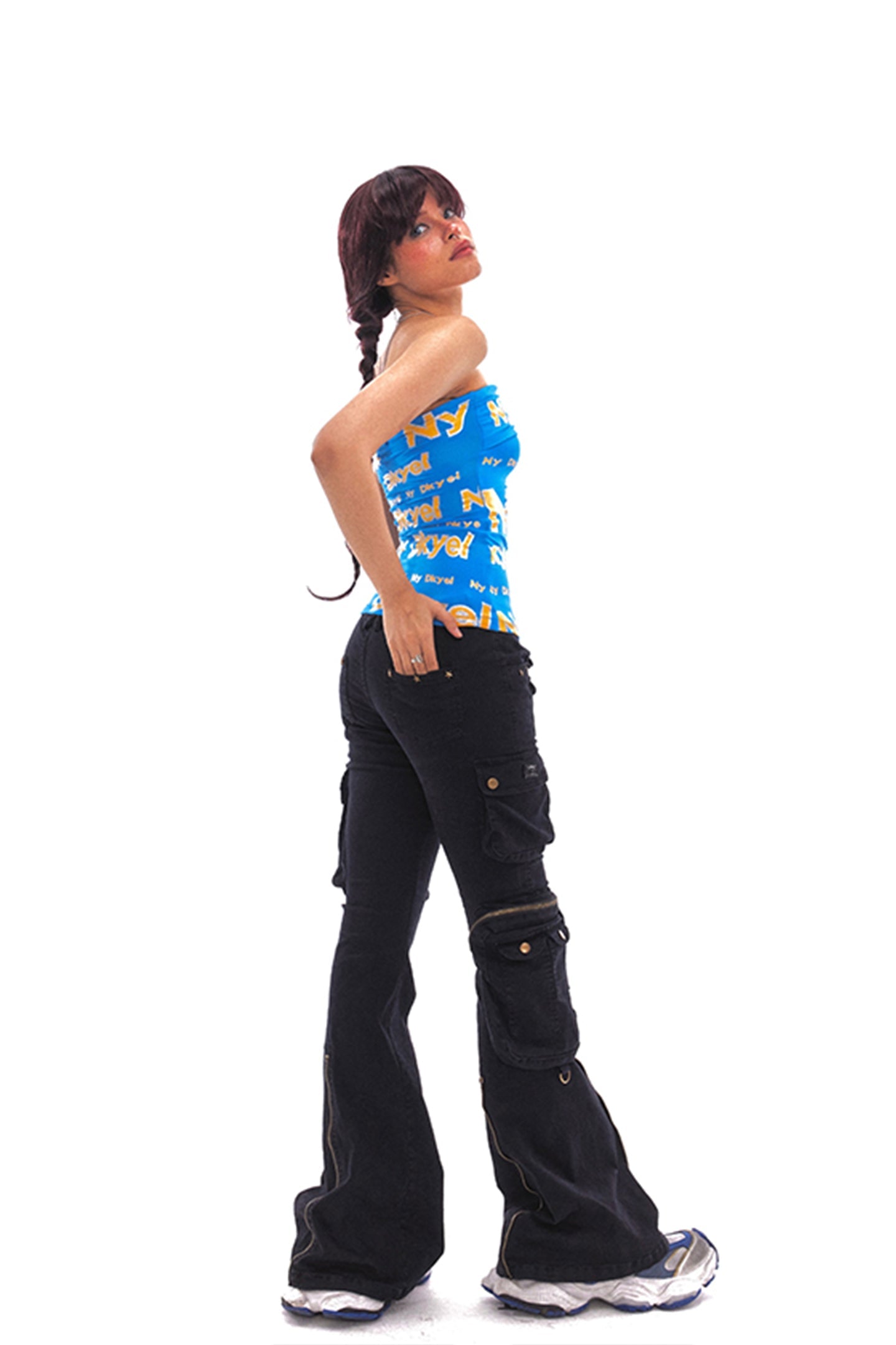 3M Reflective Logo Tube Top - PSYLOS 1, 3M Reflective Logo Tube Top, Top, NyDkyel, PSYLOS 1