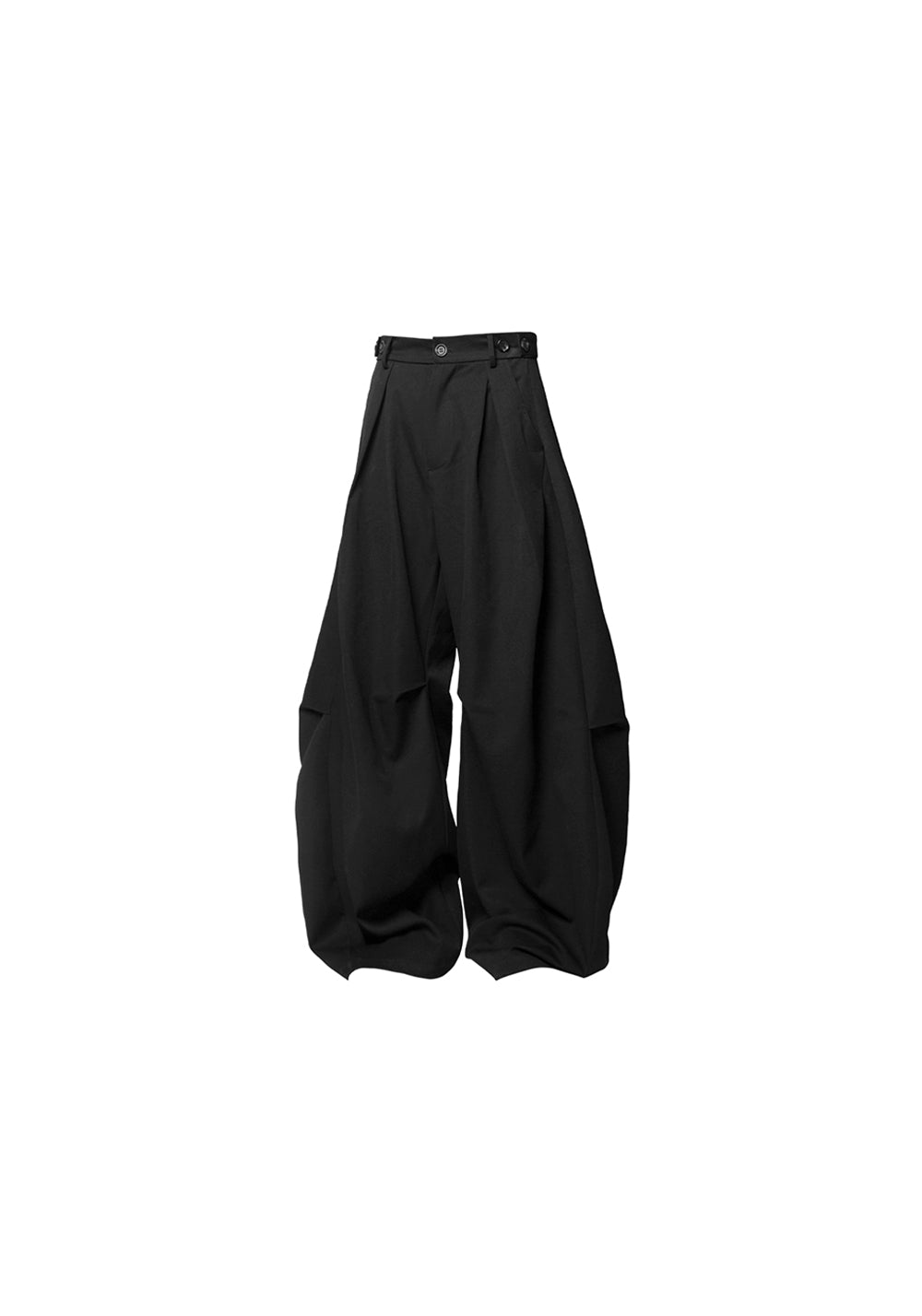 RELABEL Pleated And Draped Loose-Fitting Scimitar Suit Pants