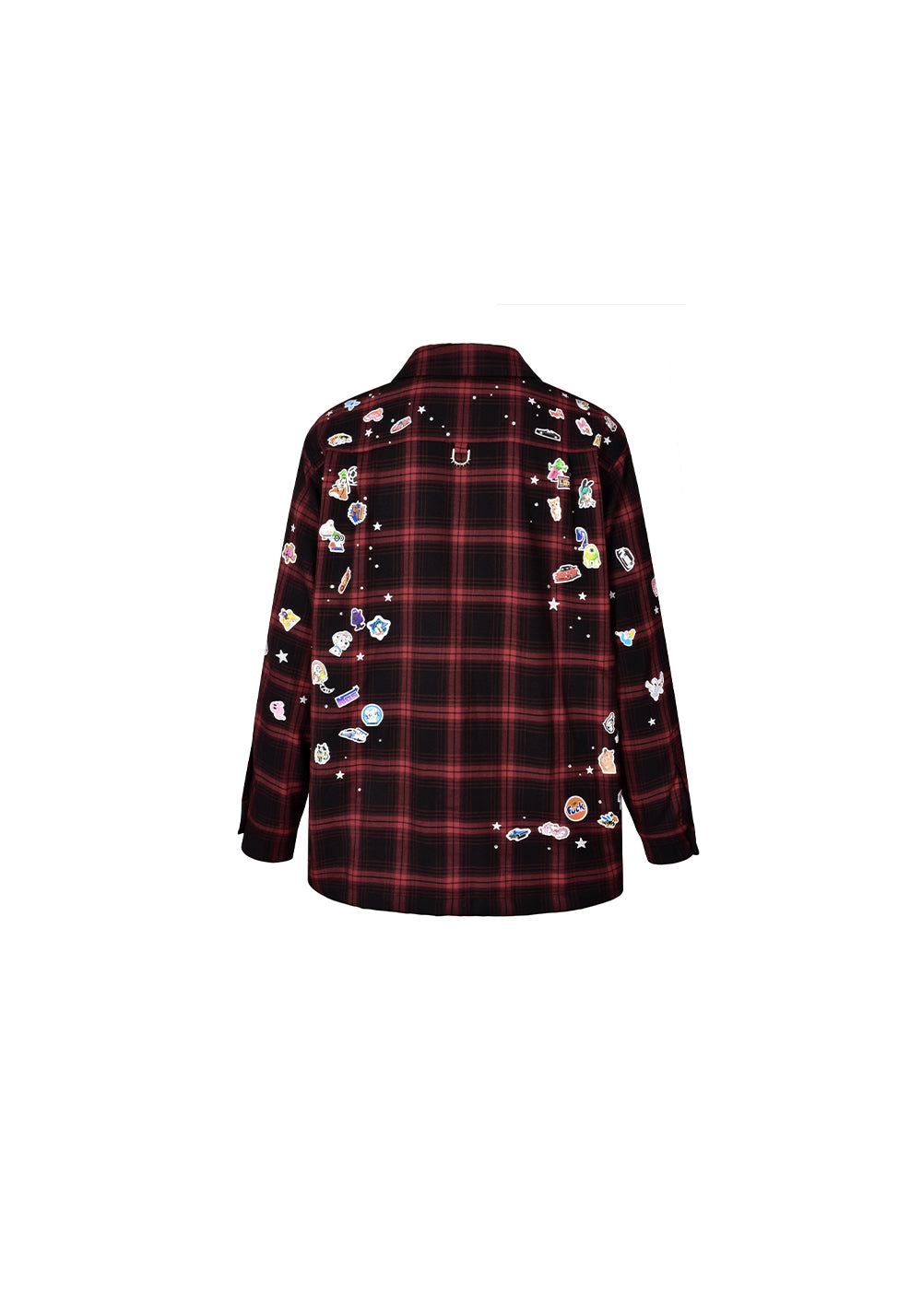 Applique Printed Rhinestone Shirt