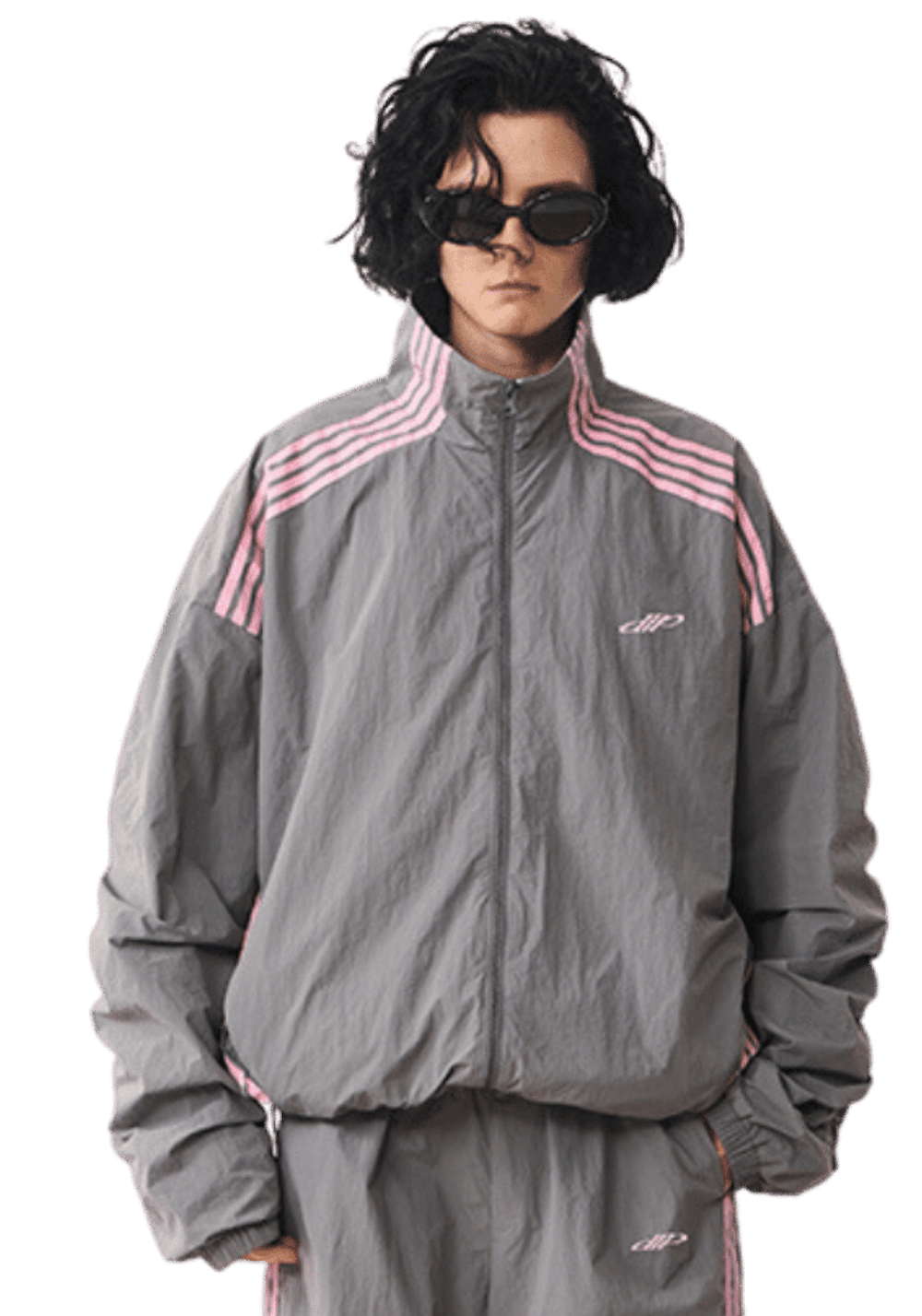 Striped Zip Up Casual Jacket - PSYLOS 1, Striped Zip Up Casual Jacket, Jacket, MODITEC, PSYLOS 1
