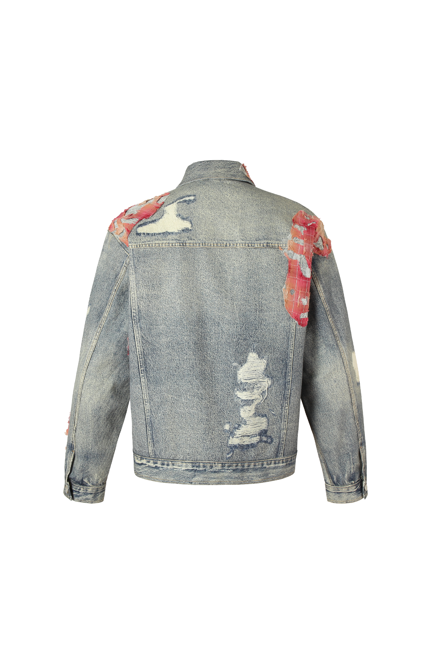 YADcrew | Sunset Cloud Lace Print Denim Jacket/Pants - PSYLOS 1, YADcrew | Sunset Cloud Lace Print Denim Jacket/Pants, Jacket, YADcrew•JAPAN, PSYLOS 1
