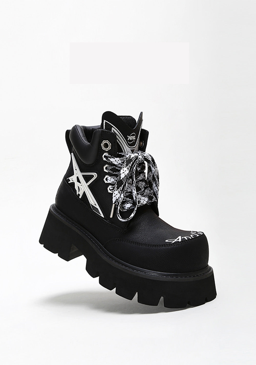 ADC丨Stardust Cat-Ear Black Boots-Black - PSYLOS 1, ADC丨Stardust Cat-Ear Black Boots-Black, Boots, ADC, PSYLOS 1