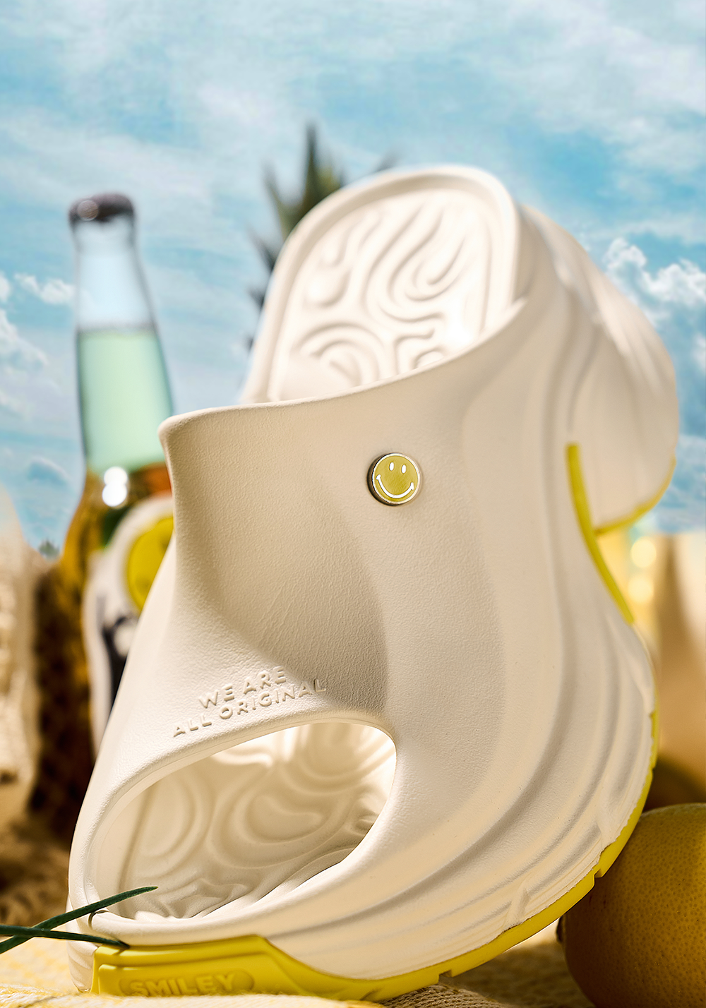 SMILEY丨Starfish Series Slippers-White - PSYLOS 1, SMILEY丨Starfish Series Slippers-White, Slippers, SMILEY•JAPAN, PSYLOS 1