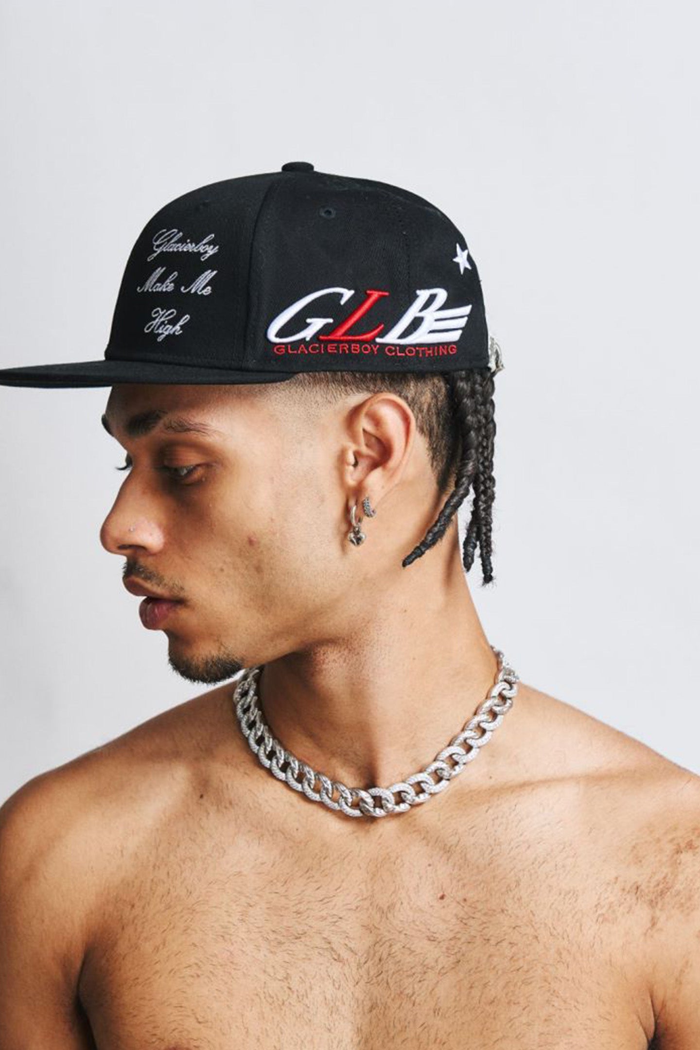 GLACIERBOY丨3D Embroidered Baseball Cap - PSYLOS 1, GLACIERBOY丨3D Embroidered Baseball Cap, Hat, GLACIERBOY•JAPAN, PSYLOS 1