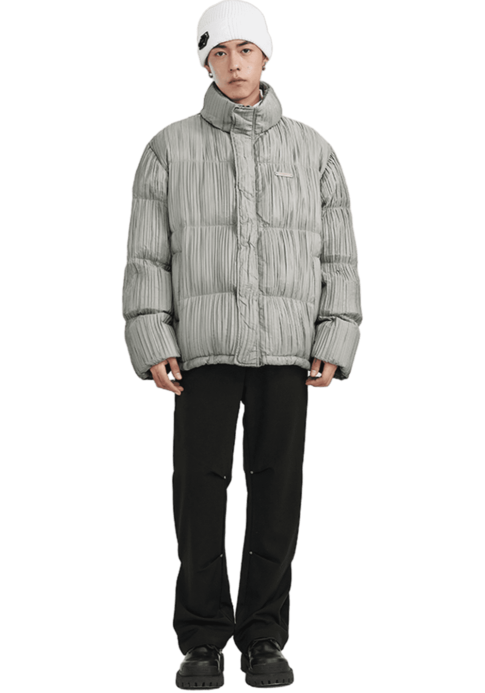Pleated Corrugated Down Jacket - PSYLOS 1, Pleated Corrugated Down Jacket, Down Jacket, PCLP, PSYLOS 1