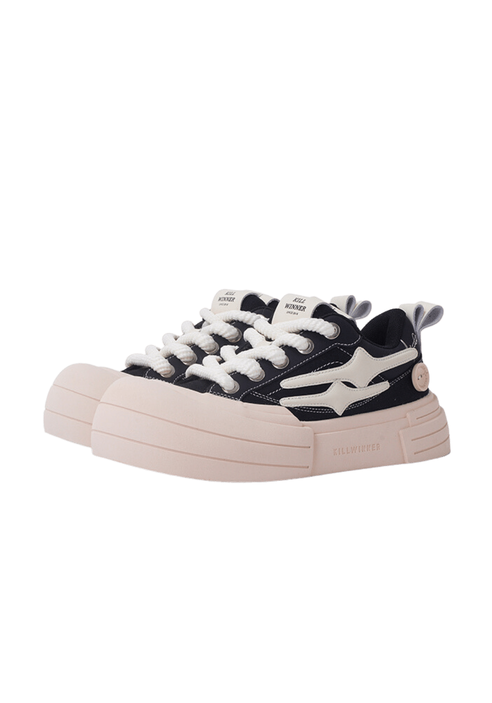 Life top on sneakers