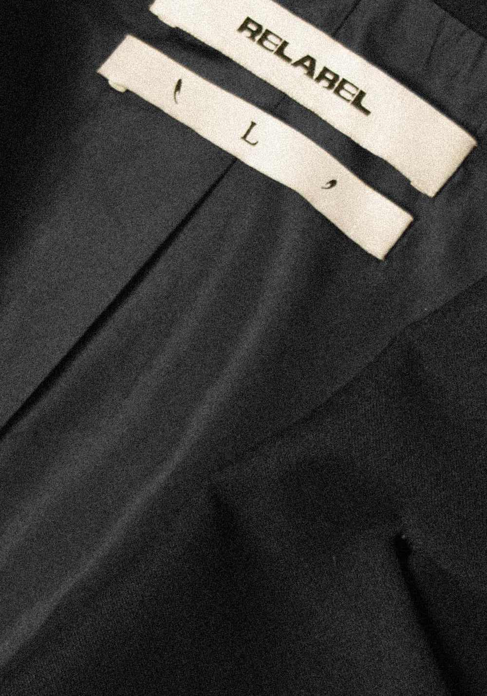 RELABEL丨Three-Dimensional Reconstruction (Reshape) Curved Foldable Collar Detachable Oversized Double-Placket Blazer - PSYLOS 1, RELABEL丨Three-Dimensional Reconstruction (Reshape) Curved Foldable Collar Detachable Oversized Double-Placket Blazer, Blazer, RELABEL, PSYLOS 1