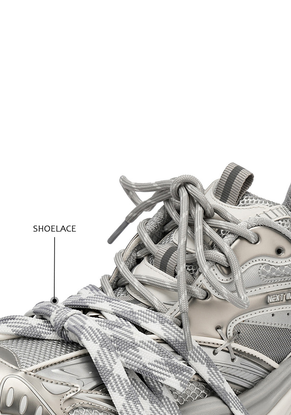 NEXT IMPULSIVE丨Power Series-Silver - PSYLOS 1, NEXT IMPULSIVE丨Power Series-Silver, Chunky Sneakers, NEXT IMPULSIVE•JAPAN, PSYLOS 1