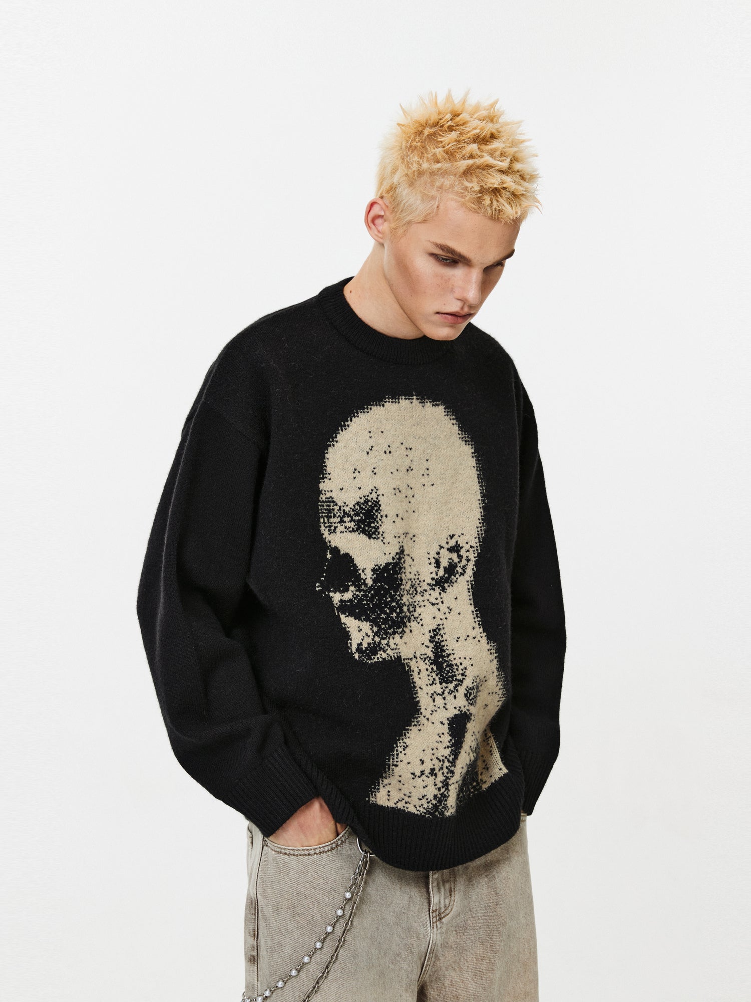 PCLP Full Width Monochrome Adult Head Sweater