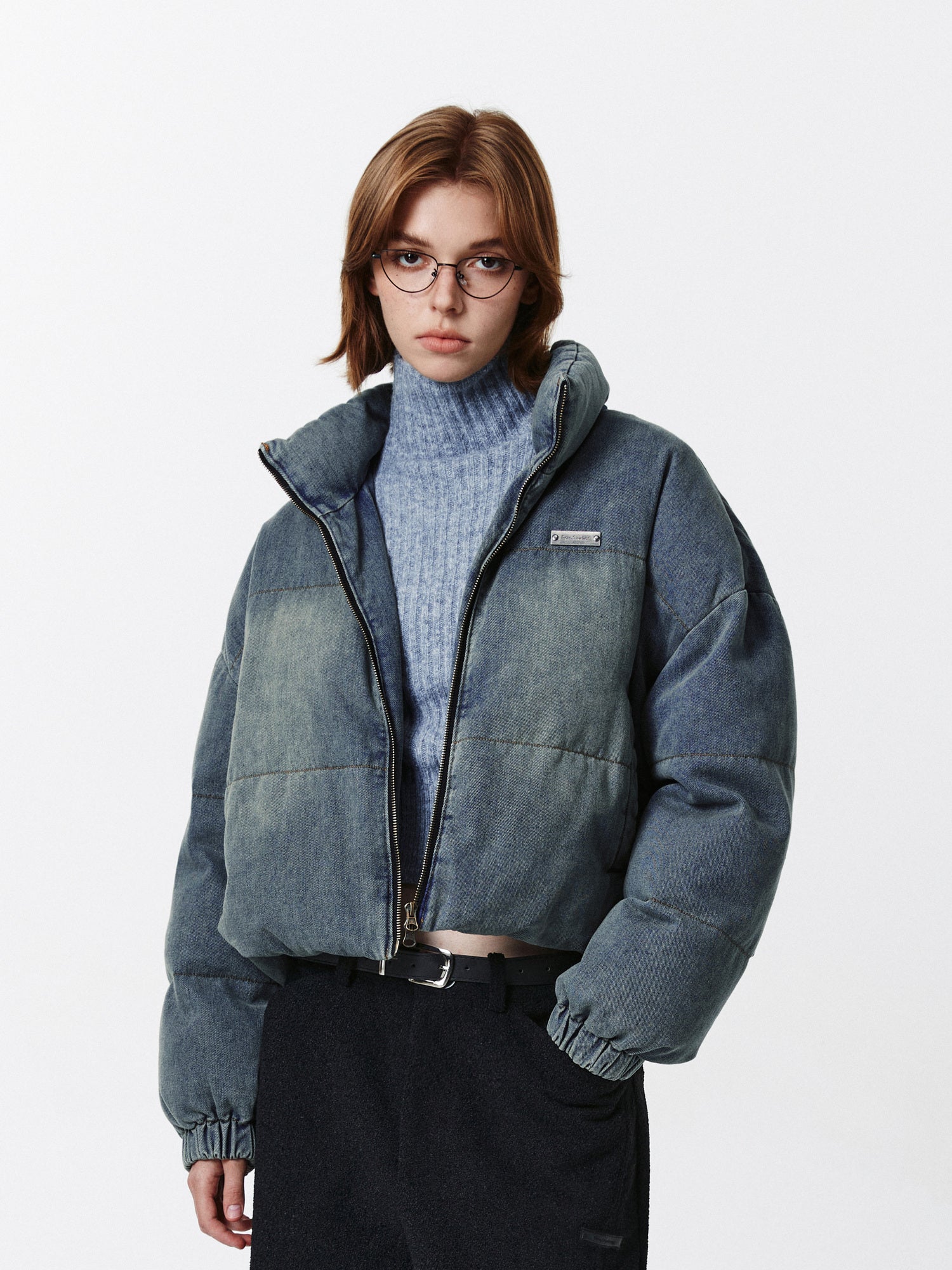 PCLP Denim Down Jacket