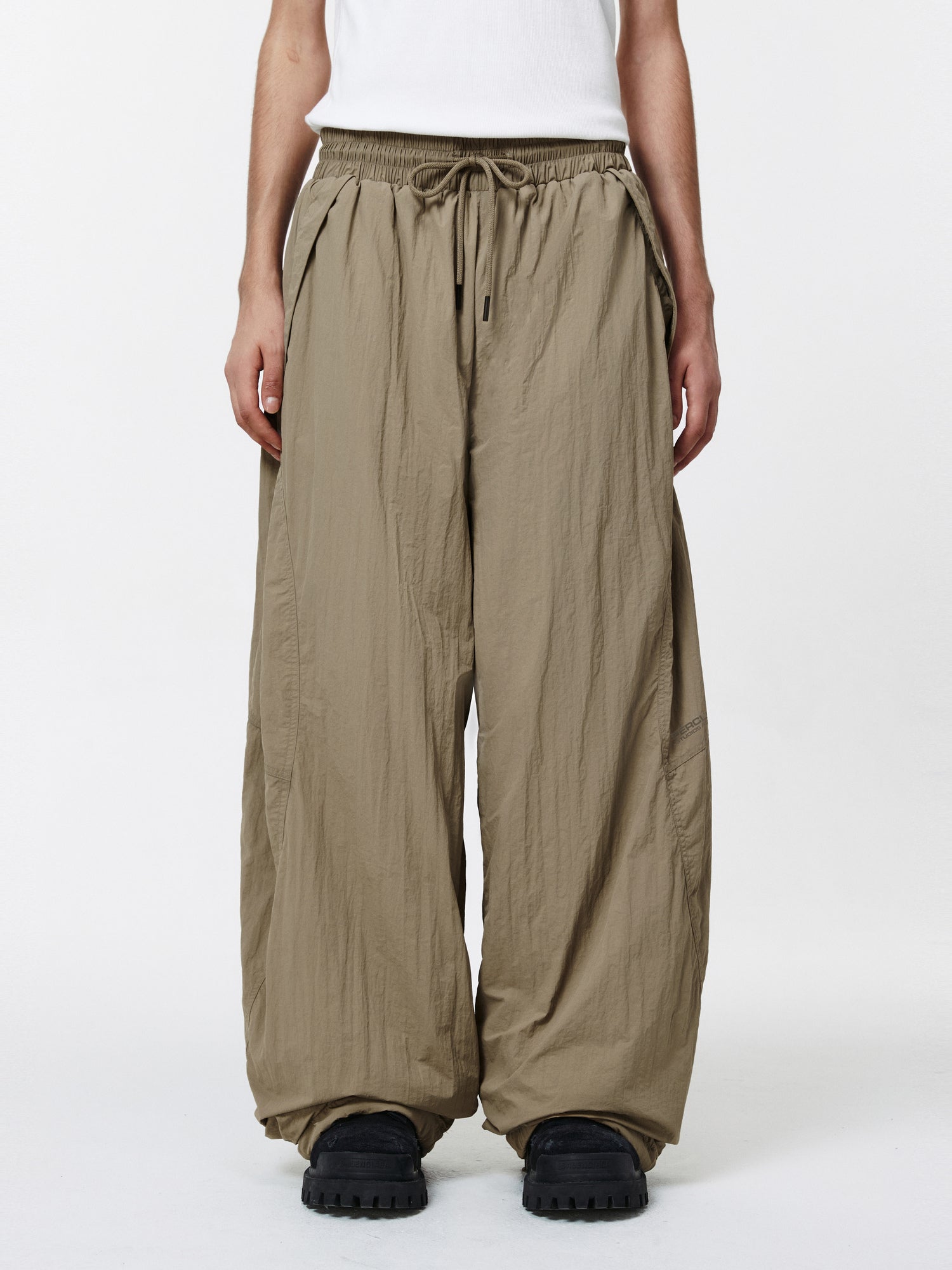 PCLP Deconstructed Faux Lambswool Pants