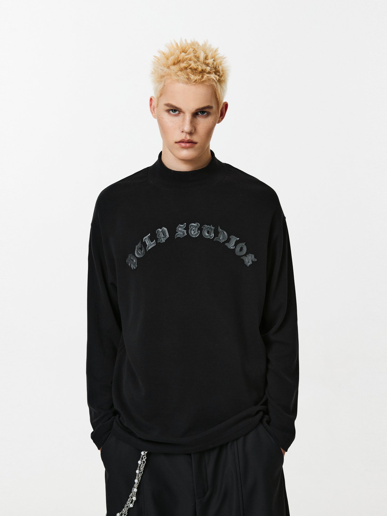 PCLP German Velvet Embroidered Long Sleeves