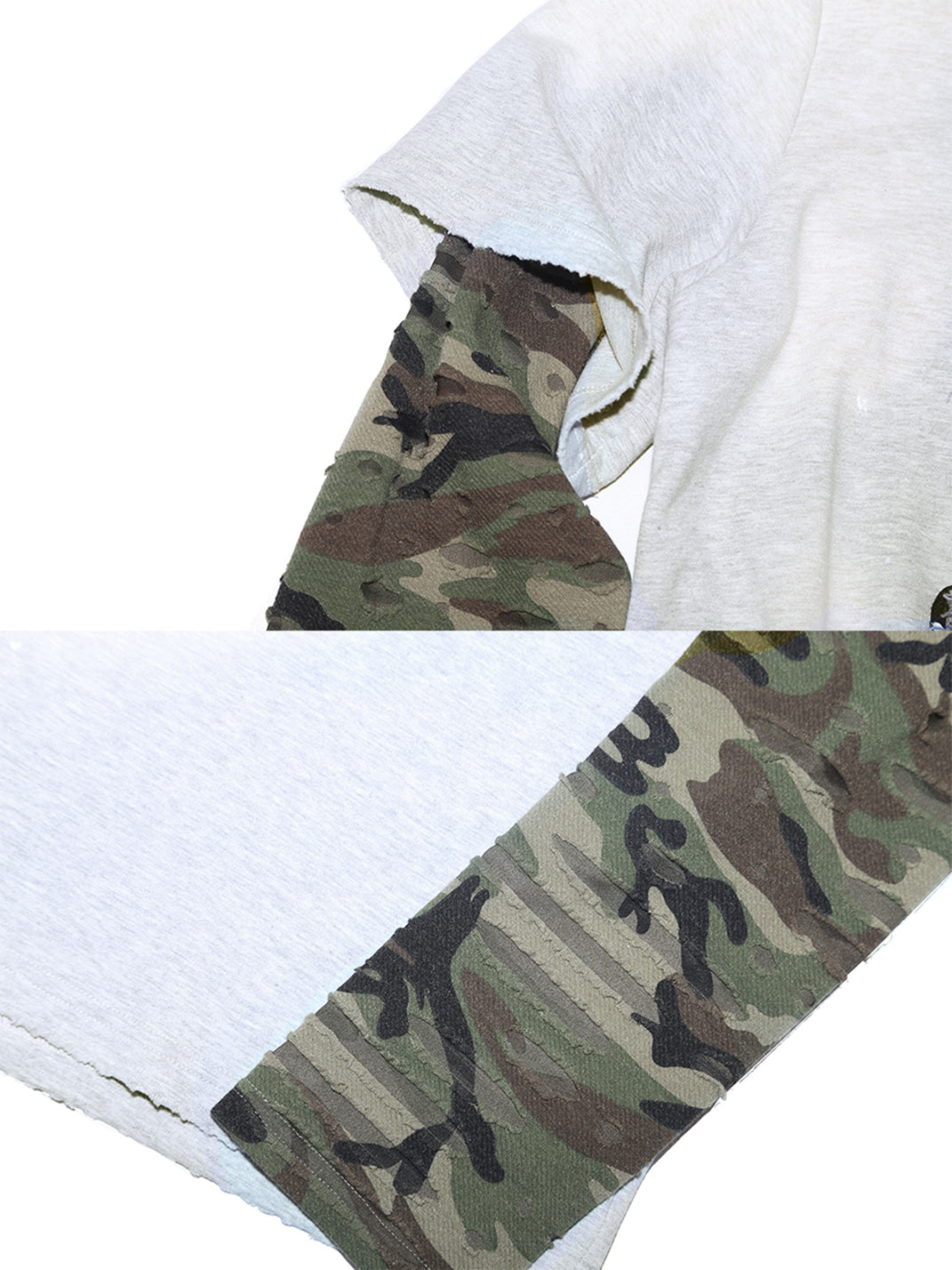 TREclub | Layered Patch Washed Long Sleeve Tee - PSYLOS 1, TREclub | Layered Patch Washed Long Sleeve Tee, T-Shirt, TREclub•JAPAN, PSYLOS 1