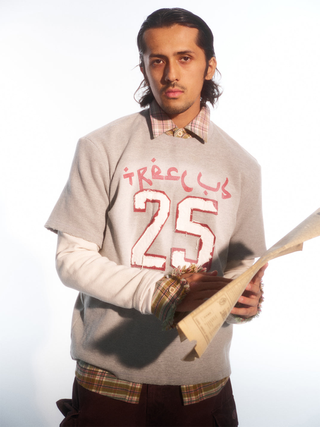 TREclub | Layered Look Long Sleeve T-Shirt - PSYLOS 1, TREclub | Layered Look Long Sleeve T-Shirt, T-Shirt, TREclub•JAPAN, PSYLOS 1