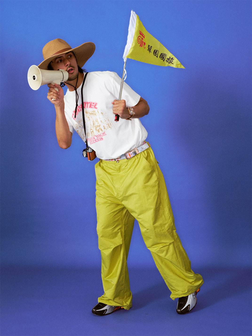 TREclub | Retro Pink Graphic Short Sleeve Top - PSYLOS 1, TREclub | Retro Pink Graphic Short Sleeve Top, T-Shirt, TREclub•JAPAN, PSYLOS 1