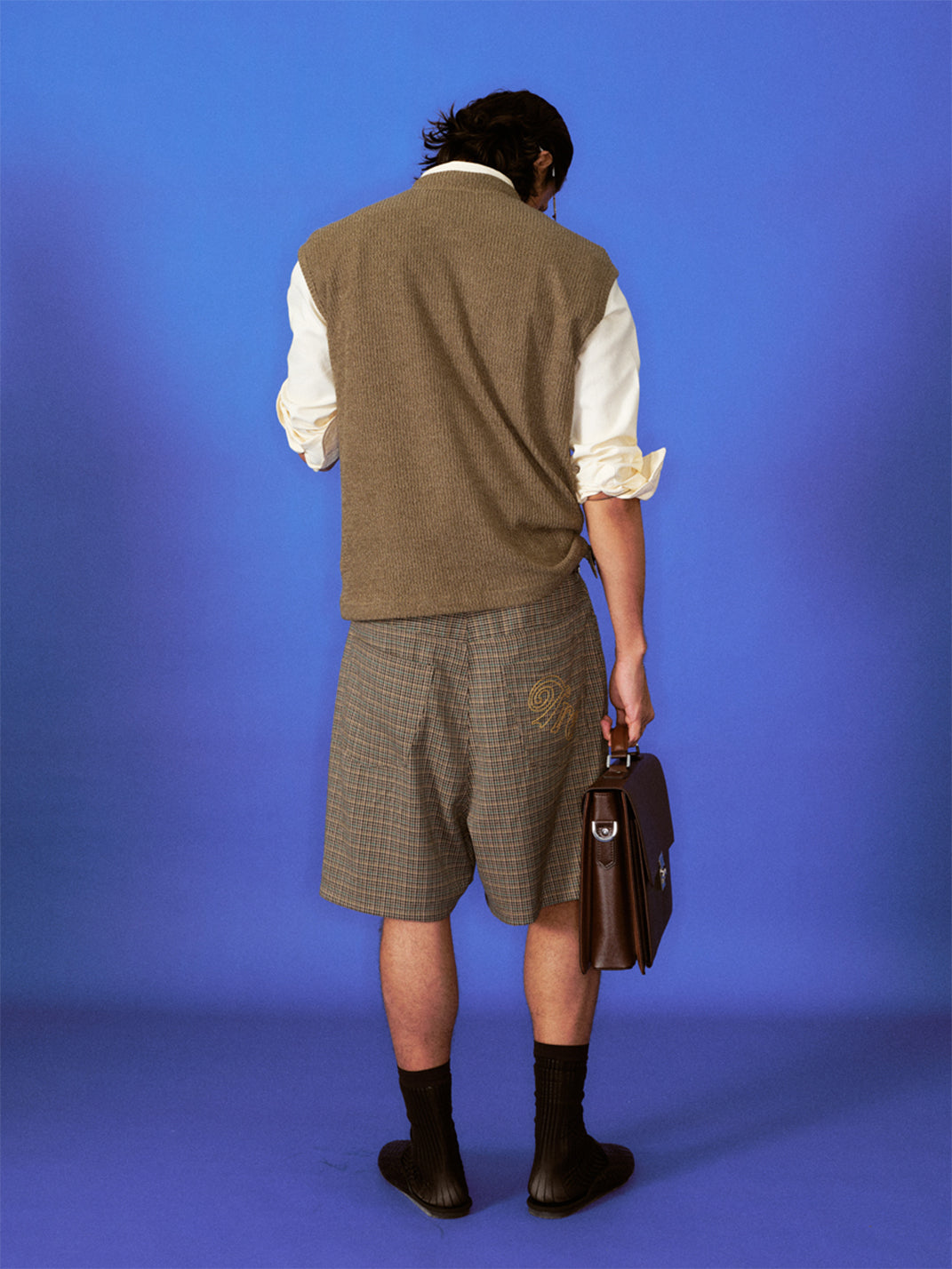 TREclub | Houndstooth Checked Shorts - PSYLOS 1, TREclub | Houndstooth Checked Shorts, Shorts, TREclub•JAPAN, PSYLOS 1