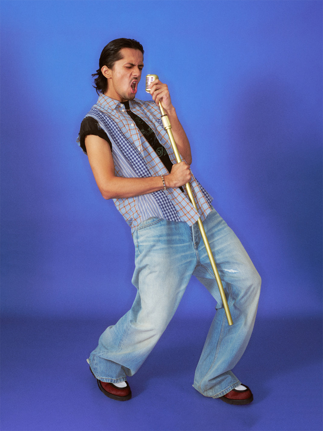 TREclub | Washed Blue Denim Jeans - PSYLOS 1, TREclub | Washed Blue Denim Jeans, Jeans, TREclub•JAPAN, PSYLOS 1