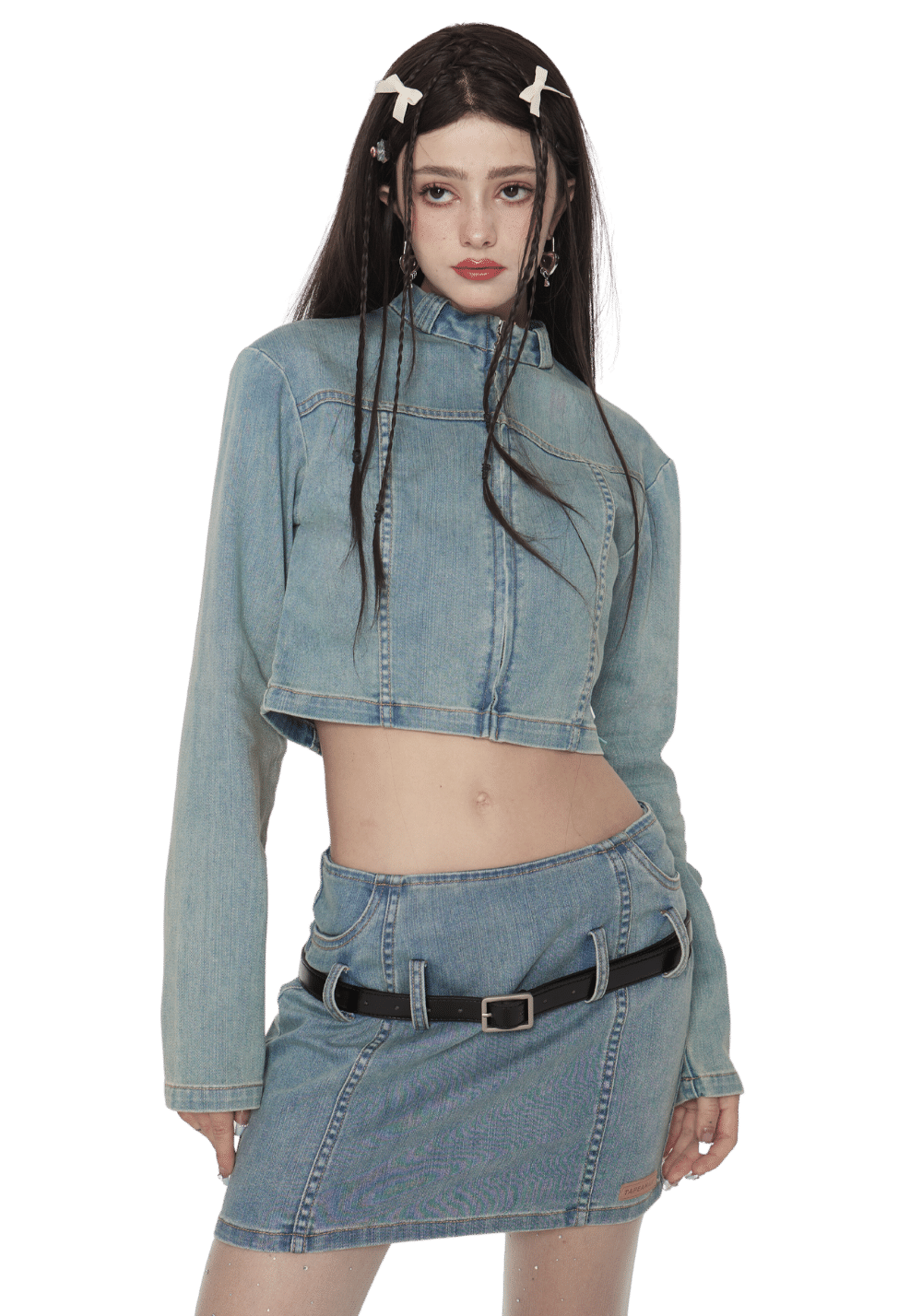 Denim Jacket - PSYLOS 1, Denim Jacket, Jacket, LHC MODA, PSYLOS 1
