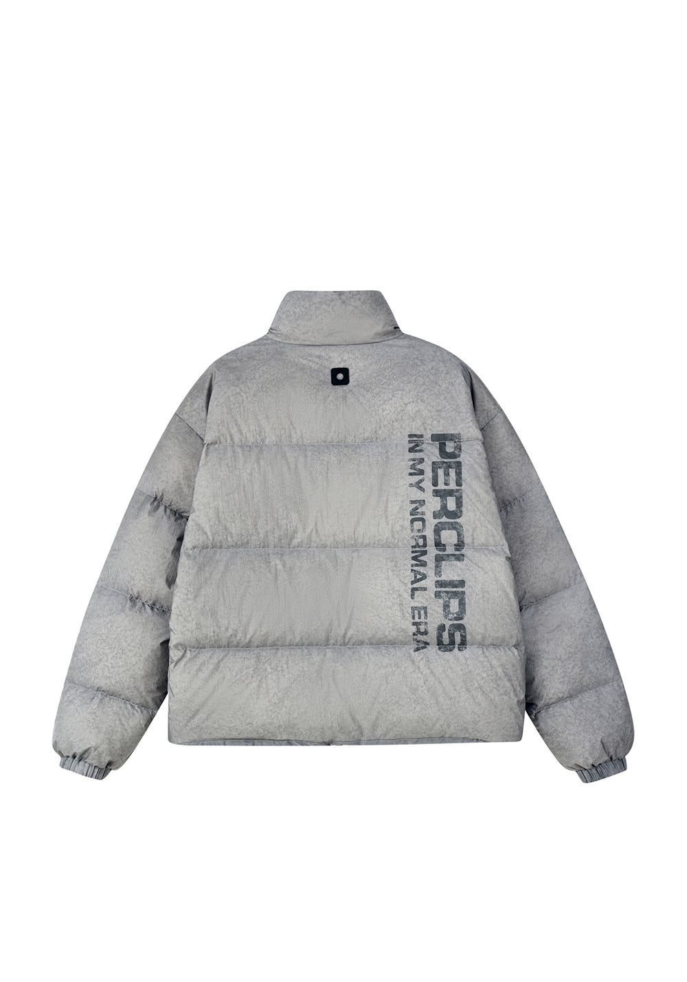 PCLP Tie-Dye Slogan Down Jacket